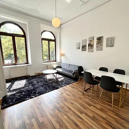 Апартаменты Direkt An Der Arena, Waldstrasse Лейпциг Экстерьер фото